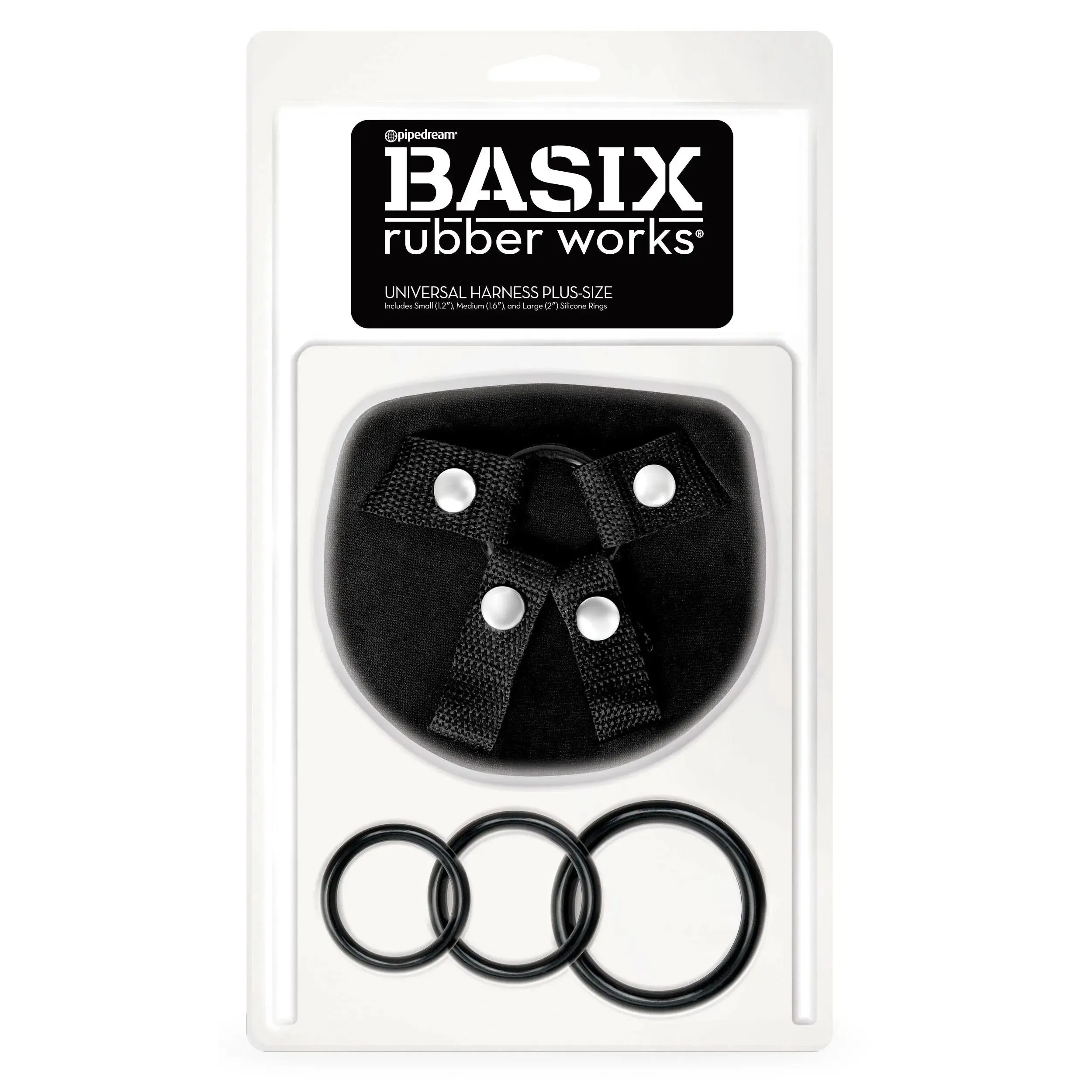 Basix Rubber Works Universal Harness - Plus Size