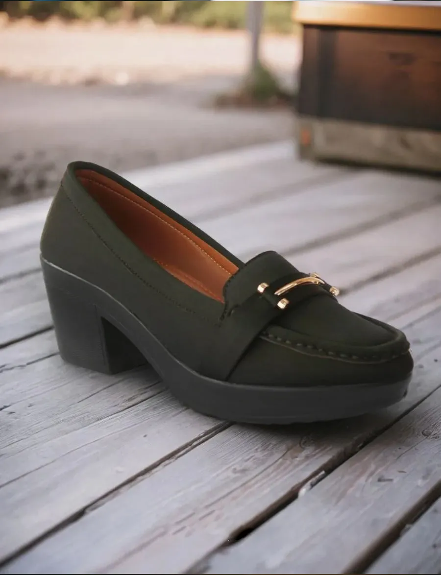 Black | Wedge Heel Pumps for Women