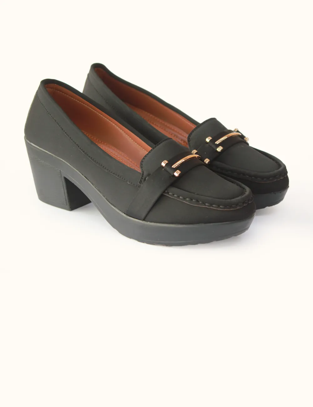 Black | Wedge Heel Pumps for Women