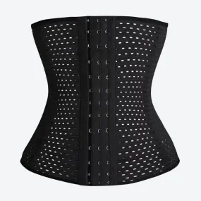 Breathable Hook-and-Eye Waist Trainers