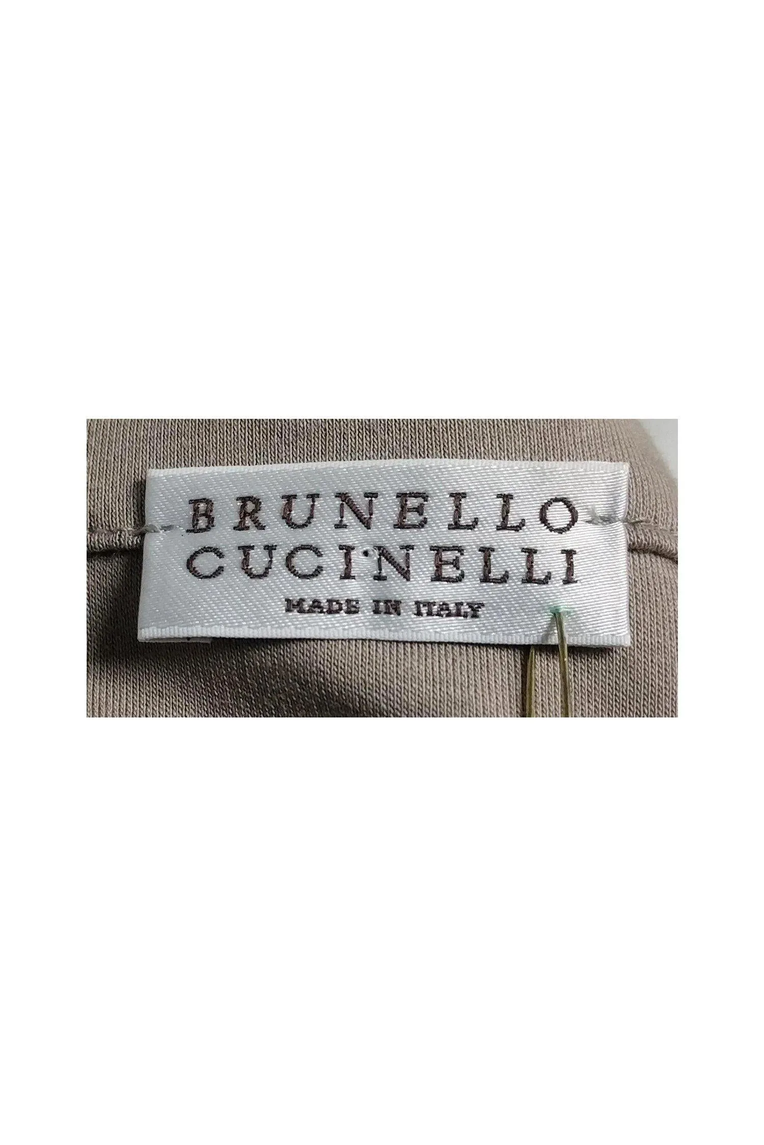 Brunello Cucinelli - Tan Jewel Embellished Dress Sz S