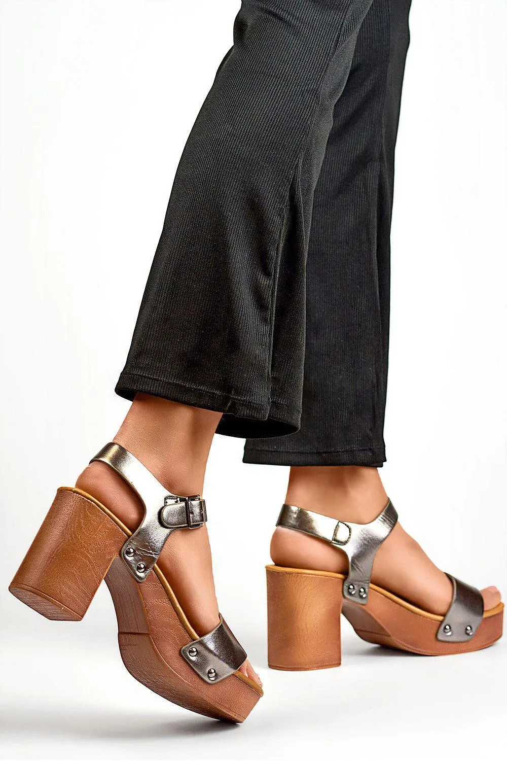 Elegant Eco-Friendly Block Heel Sandals for Stylish Women