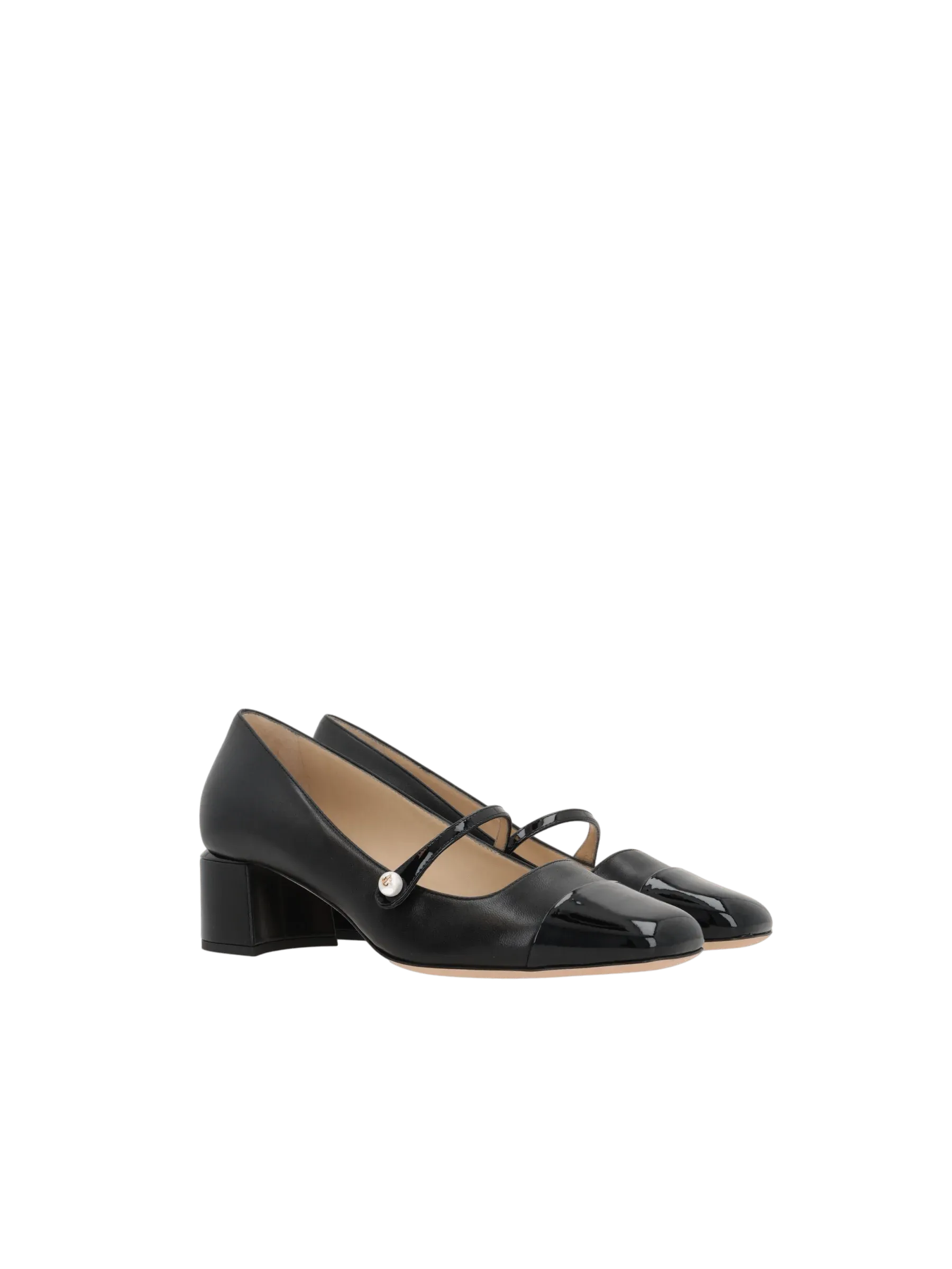 Elisa Patent Leather Mary-Jane Shoes