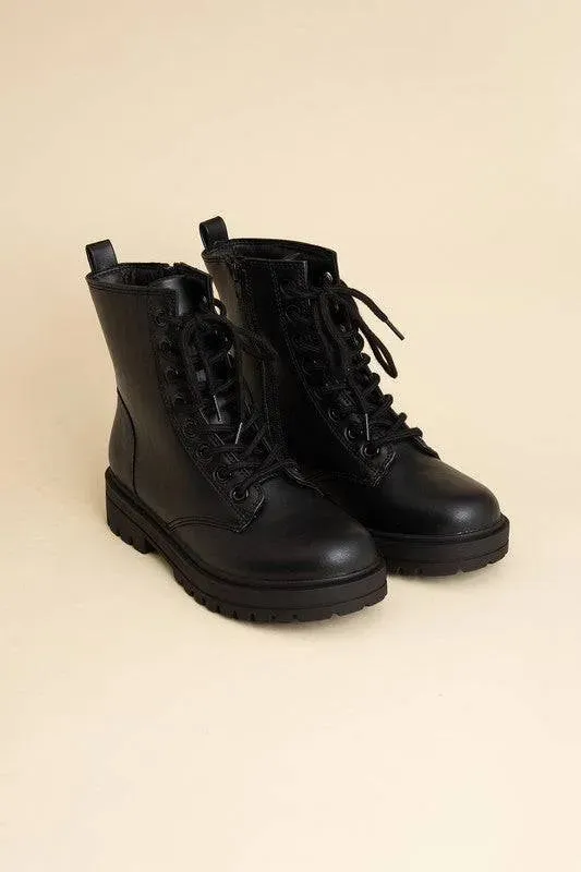 Epsom Lace-Up Boots: Durable and Stylish Footwear