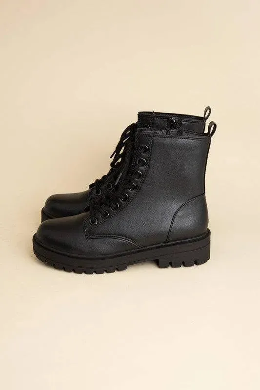 Epsom Lace-Up Boots: Durable and Stylish Footwear