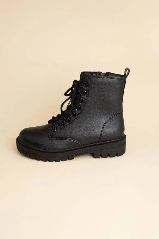 Epsom Lace-Up Boots: Durable and Stylish Footwear