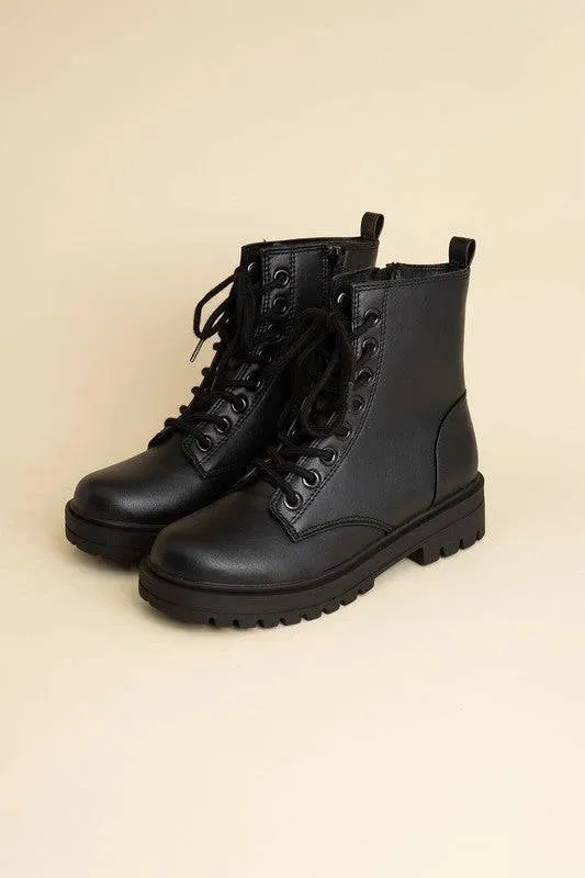 Epsom Lace-Up Boots: Durable and Stylish Footwear