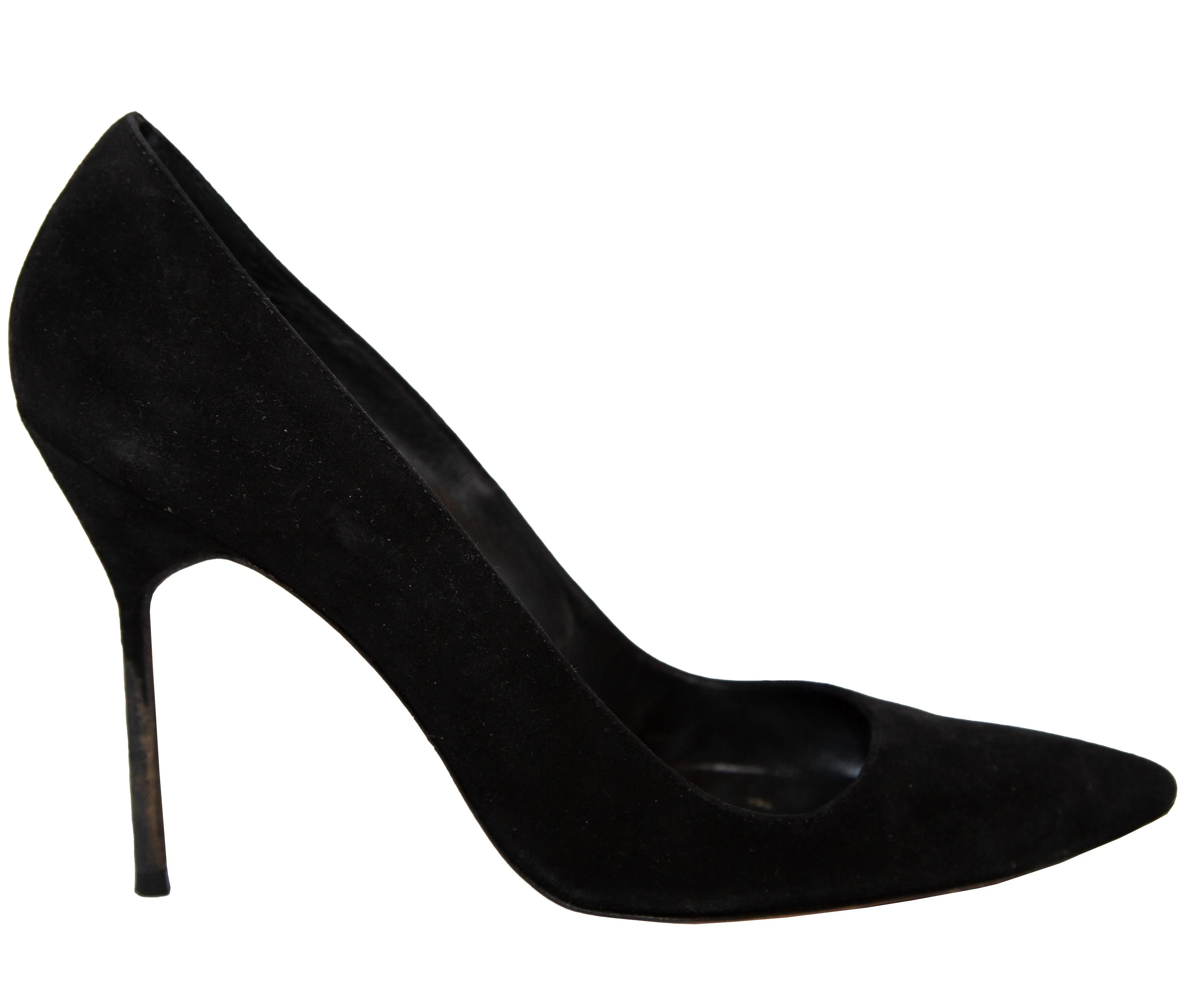 Manolo Blahnik Black Pumps Black Sole