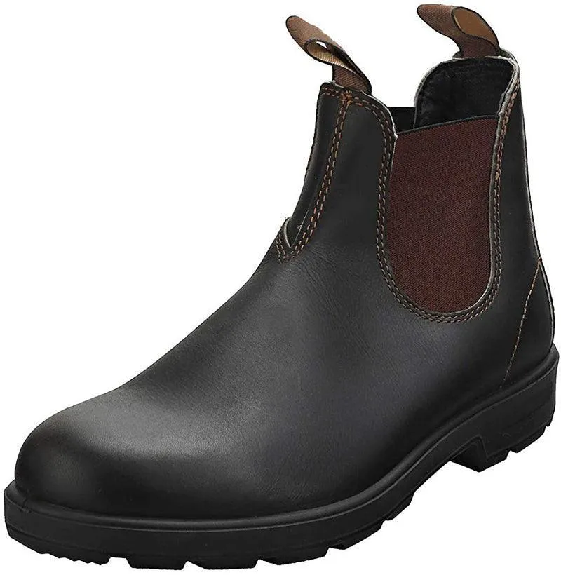 Men’s Round Toe Anti-Slip Ankle Boots | Waterproof & Durable