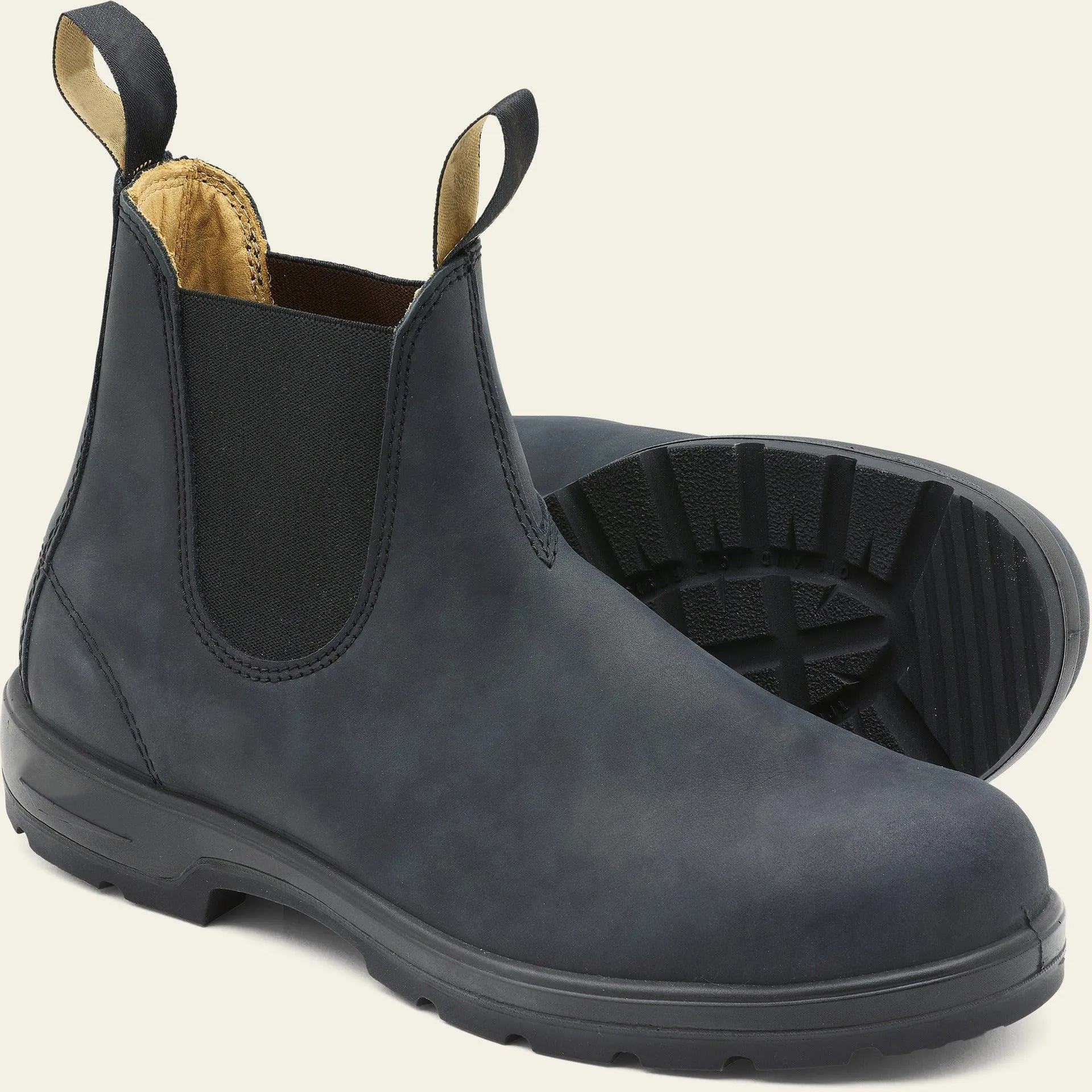 Men’s Round Toe Anti-Slip Ankle Boots | Waterproof & Durable