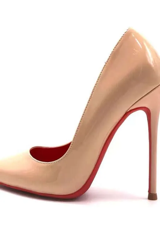 Red bottom high heels stilettos