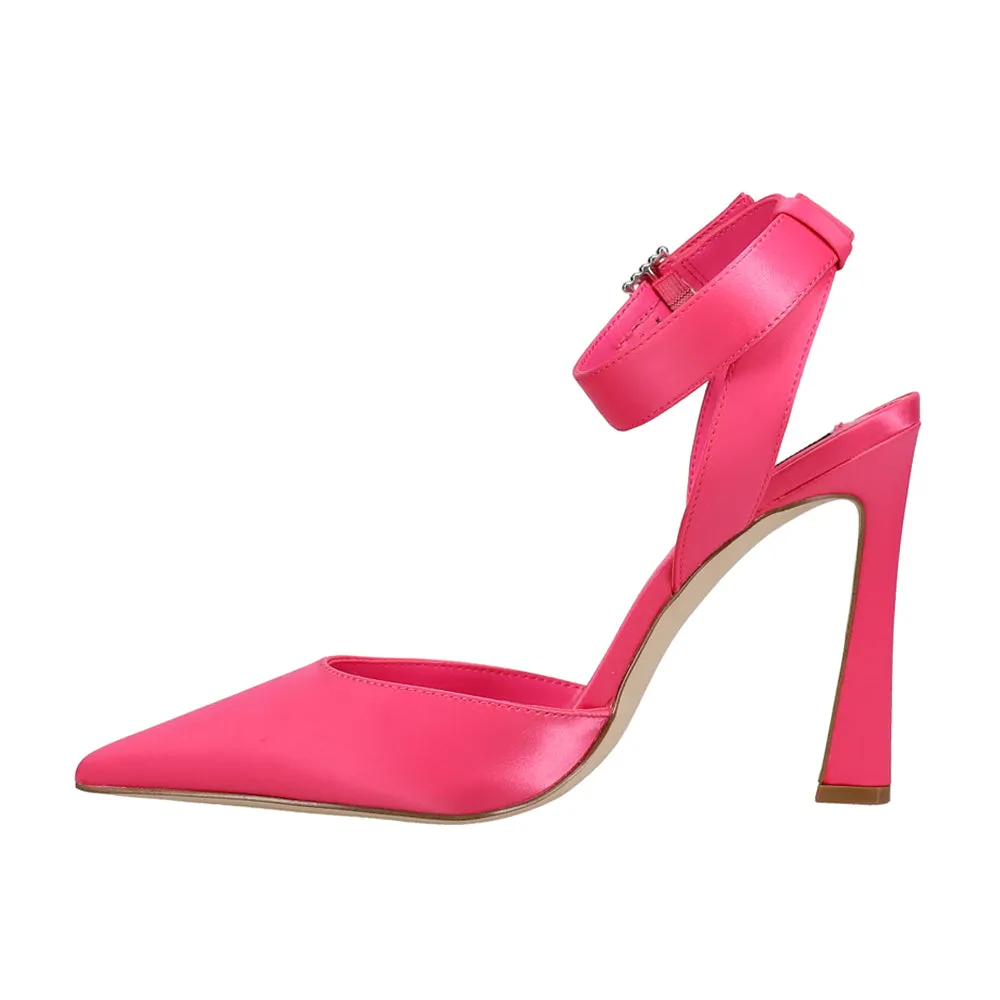 Sarantos Stiletto Ankle Strap Pumps