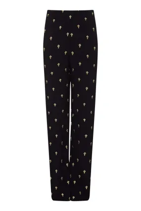 Uma Trouser Gold Cross