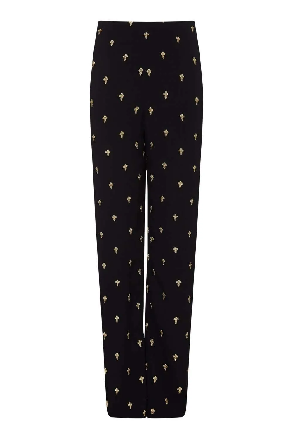 Uma Trouser Gold Cross